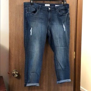 Jessica Simpson Forever Rolled Ankle Skinny Jeans